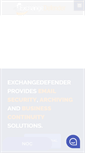 Mobile Screenshot of exchangedefender.com